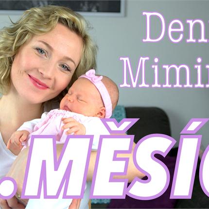 Denik MIMINKA - 1.Měsíc : TO MÁM STRČIT KAM???? 