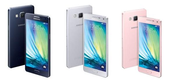 GALAXY A5 a A3 jsou spolu s GALAXY Alpha dosud nejtenčími smartphony v portfoliu společnosti Samsung Electronics.