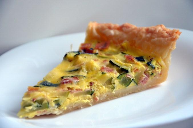 Cuketový quiche