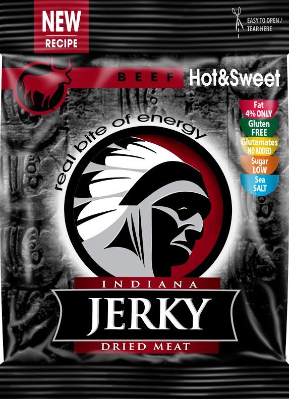 Indiana Jerky - Hovězí Hot&Sweet