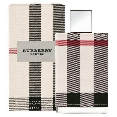 Druhé místo patří parfémům britské značky Burberry