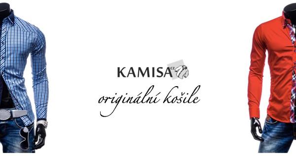 Luxusní pánské košile Kamisa s monogramem Luxusní pánské košile Kamisa s monogramem