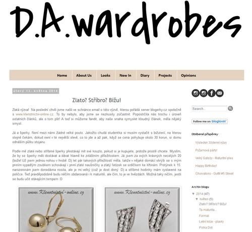 D.A. war drobes