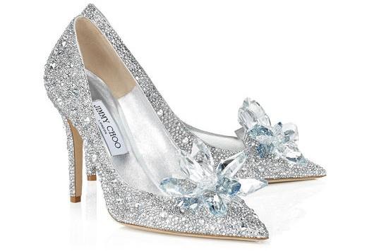 Cinderella shoes Jimmy Choo